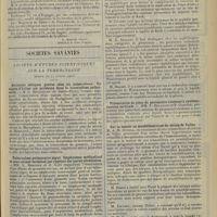 1637 - Page 1629 - Jurisprudence. La déclaration de la tuberculose à l’étranger. [R.-Marcel Petit] / Sociétés savantes. Société d’études scientifiques sur la tuberculose. (Séance du 11 juillet 1912). Accidents sériques graves chez un tuberculeux. Un moyen d'éviter ces accidents dans la tuberculose pulmonaire. M. C. Berthelon... / Tuberculose pulmonaire aiguë. Emphysème mediastinal et sous-cutané terminal par rupture des parois alvéolaires. MM. L. Bernard et A. Caïn / Réaction de Wassermann positive dans un liquide pleural tuberculeux chez une syphilitique. MM. Bezançon et Gastinel / Présentation de pièce de pneumonie caséeuse à systématisation corticale. MM. F. Bezançon et P. Gastinel / Sur la teneur en sensibilisatrices du sérum de Vallée. M. A.-M. Oyuela