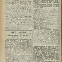 1664 - Page 1656 - Revue générale. Le rôle du trichocéphale dans la pathologie de l’intestin ; par M. Ch. Garin... / Sociétés savantes. Société médicale des hôpitaux. (Séance du 11 octobre 1912). A propos des rapports entre la fragilité globulaire, l'anémie et la polyglobulie. MM. F. Widal, P. Abrami et M. Brulé / Guérison d'un cancer inopérable du col de l'utérus traité par le rayonnement ultrapénétrant du radium. MM. H. Chéron et H. Rubens-Duval / Paralysie générale infantile. M. Milian / Pneumonie lobaire à pneumobacilles. MM. Gouget et Moreau / Accidents rhumatoïdes au cours d'une résorption d'oedèmes. MM. Gouget et Moreau