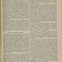 1739 - Page 1731 - XXVe Congrès de l'Association française de chirurgie. Questions diverses. Tête. Cou. Thorax. M. Ménard... : Syphilis tertiaire congénitale ou acquise des ganglions du cou / M. Chalier... : Résultats des interventions sur le sympathique cervical dans la maladie de Basedow / M. Billon... : Piésithérapie pulmonaire / Intestin. Appendice. Hernies. M. Pauchet... : Coudures intestinales / M. Viannay... : Résection partielle du côlon pour cancer / M. Rabère... : Un cas d'occlussion intestinale par diverticule de Meckel / M. Walther... : Appendicite / M. Cazin : Intervention précoce dans l'appendicite / M. Lapetit... : Abcès du foie consécutif à une crise d'appendicite / M. Veyssat... : Tuberculose herniaire avec étranglement / M. Princeteau : Deux cas de hernie inguinale de la vessie chez l'homme / M. Patel... : Étranglement rétrograde de l'épiploon / Abdomen. M. Delangre... : Cancer gélatineux du péritoine
