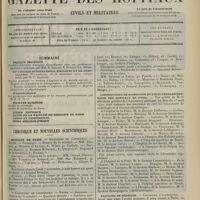 1749 - Page 1741 - Sommaire / Chronique et nouvelles scientifiques. Hôpitaux de Paris / Laboratoires de radiologie et d’électroradiothérapie des hôpitaux de Paris / Facultés de médecine / Renseignements