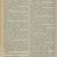 1774 - Page 1766 - Association des médecins de langue française. XIIIe Congrès français de médecine [Paris, 13-16 octobre 1912]. Thérapeutique des syndromes hémorragiques. Rapport par M. Paul Carnot... / Physio-pathologie de la coagulation du sang ; par P. Nolf