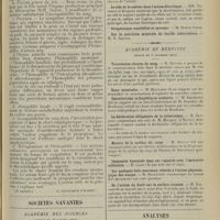 1775 - Page 1767 - Association des médecins de langue française. XIIIe Congrès français de médecine [Paris, 13-16 octobre 1912]. Thérapeutique des syndromes hémorragiques. Rapport par M. Paul Carnot... / Physio-pathologie de la coagulation du sang ; par P. Nolf. (A suivre) / Sociétés savantes. Académie des sciences. (Séance du 28 octobre 1912). Recherches sur l’urée. M. R. Fosse / Le rôle de la caféine dans l'action diurétique. MM. Tiffenau et Busquet / Académie de médecine. (Séance du 5 novembre 1912). Transfusion directe du sang. M. Netter, communication faite par M. Oui / Eaux minérales. M. Maillière / Consultations orthopédiques scolaires. M. Kirmisson, sur un travail de M. Goudron... / La déclaration obligatoire de la tuberculose. M. Bucquoy, une note de M. Marquey... / Mesure de la surface du corps. M. Roussy / De l'action du froid sur la surface cutanée. M. Hallion / Analyses. Médecine. Recherche positive du bacille de la lèpre dans le contenu d'une pustule vaccinale chez un lépreux. (L. Mérian. Cent. f. innere Med., 5 oct. 1912...). [A. Lemierre]