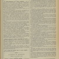 1871 - Page 1863 - Sociétés savantes. Académie des sciences. (Séance du 11 novembre 1912). Le spléno-diagnostic de la fièvre typhoïde. M. H. Vincent... / Capacité pulmonaire minima compatible avec la vie. MM. Léon Bernard, Le Play et Ch. Mantoux / Académie de médecine. (Séance du 19 novembre 1912). Poignée à ressort à résistance réglable. M. Lucas-Championnière, de la part de M. Lagarde / Appendicite paratyphique. M. Walther / Mission du poste sanitaire international de Vintimille. M. Barbari...