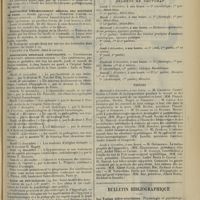 1879 - Page 1871 - Chronique et nouvelles scientifiques. Hôpital de la Charité / Association d'enseignement médical des hôpitaux de Paris / Association médicale corporative / École de psychologie / Actes de la Faculté de médecine de Paris du 2 au 7 décembre 1912. Examens de doctorat / Thèses / Bulletin bibliographique