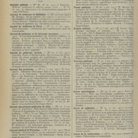 1938 - Page 1930 - Articles originaux des principales publications françaises et étrangères. Bulletin médical / Journal de médecine de Bordeaux / Journal de médecine de Paris / Journal de médecine et de chirurgie pratiques / Journal de médecine interne / Journal des praticiens / Journal des sciences médicales de Lille / Journal médical de Bruxelles / Journal médical français / Pédiatrie pratique / Presse médicale / Progrès médical / Province médicale / Revue neurologique / Revue de médecine / Revue de la tuberculose / Revue médicale de l'Est
