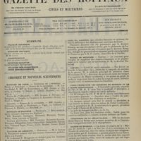 1941 - Page 1933 - Sommaire / Chronique et nouvelles scientifiques. Hôpitaux de Paris / Hôpitaux de Province / Facultés de médecine / Écoles de médecine / Guerre / Union fédérative des médecins de réserve et de l’armée territoriale / Commission de la dépopulation / Maison du médecin / Ce qu’on mange dans les hôpitaux
