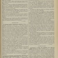 1967 - Page 1959 - Analyses. Chirurgie. Note préliminaire sur quelques réflexes d'origine périostique nouveaux ou peu connus. (A. Myerson. Arch. of int. med., juillet 1912). [M. Lance] / Neurologie. La méningo-myélite tuberculeuse primitive. (Bériel et Gardère. L’Encéphale, 10 avril 1912). [P. Camus] / Syndrome paralytique posttraumatique déterminé par une méningite aiguë à évolution lente. (Rayneau et Marchand. Revue neurol., 1912...). [L. Alquier] / Radiologie. La radiographie du foetus « in utero ». (MM. Potocki, Delherm et Laquerrière. Soc. de radiol. de Paris, 12 nov. 1912). [L. Gayard] / Stomatologie. Contribution à l'étude des accidents de la dent de sagesse. (Lasfargues. Thèse, Toulouse, 1911). [A. Herpin]