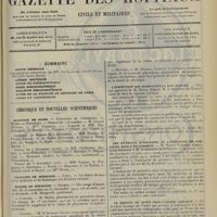 1973 - Page 1965 - Sommaire / Chronique et nouvelles scientifiques. Hôpitaux de Paris / Facultés de médecine / Écoles de médecine / L’inspection des habitations à bon marché / Les médecins auxiliaires et l’indemnité de première mise d’équipement / Le service de santé dans l’armée grecque