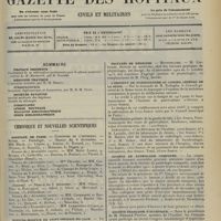 1989 - Page 1981 - Sommaire / Chronique et nouvelles scientifiques. Hôpitaux de Paris / Hôpital-Hospice de Saint-Germain-en-Laye / Facultés de médecine / L’Institut de puériculture au Conseil général de la Seine / Société de pathologie comparée / Société française d’eugénique