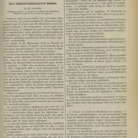 1993 - Page 1985 - Traitement de la tuberculose pulmonaire par le sérum antituberculeux de M. Marmorek ; par M. Gaussel...