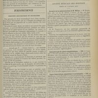 1999 - Page 1991 - Médecine pratique. L'anorexie mentale. [M. Brelet] / Jurisprudence. Immunité diplomatique et honoraires. [R.-Marcel Petit] / Sociétés savantes. Société médicale des hôpitaux. (Séance du 6 novembre 1912). Au sujet de la communication de M. Milian. M. Babonneix / Radiothérapie du goitre exophtalmique. MM. O. Crouzon et Folley / Lèpre tuberculeuse, gigantisme et acromégalie. MM. de Beurmann, Louis Ramond et Larroque / Pseudo-perforation intestinale suivie de perforation vraie au cours d une fièvre typhoïde. MM. P. Oulmont et M. Delort