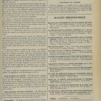 2001 - Page 1993 - Sociétés savantes. Société de chirurgie. (Séance du 4 décembre 1912). Traitement du cancer par le radium. M. Reynier / Corps étrangers de l'intestin. M. Mauclaire, à propos de l'observation de M. Marquis / Kyste dermoïde. Occlusion intestinale. M. Monod, sur deux observations adressées par M. Le Jemtel / Hypospadias. M. Ombrédanne / Résection du coude. M. Picqué / Injections de formol dans le cancer. M. Morestin / Formulaire. Traitement de l'apepsie / Bulletin bibliographique