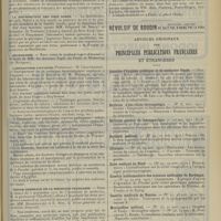 2007 - Page 1999 - Chronique et nouvelles scientifiques. La déclaration obligatoire des maladies et le syndicat des médecins de la Seine / La distribution des prix Nobel / Nécrologie / Laboratoire d'hygiène / Revue générale de la médecine française / Articles originaux des principales publications françaises et étrangères. Annales d'hygiène publique et de médecine légale / Bulletin d'oto-rhino-laryngologie / Bulletin général de thérapeutique / Bulletin médical / Clinique / Echo médical du Nord / Gazette hebdomadaire des sciences médicales de Bordeaux / Gazette médicale de Nantes / Montpellier médical / Revue hebdomadaire de laryngologie, otologie et rhinologie / Semaine médicale