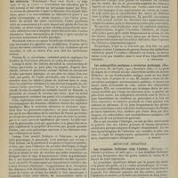2014 - Page 2006 - Analyses. Médecine. Le rôle du rein sain et du rein malade dans l'excrétion des chlorures. (Borchardt. Deut. med. Woch., 12 sept. 1912...). [A. Lemierre] / Les endocardites malignes à évolution prolongée. (Marcel Latour. Th. de Paris, 1912 ; Steinheil...). [M. Brelet] / Médecine infantile. Les éruptions bulleuses chez l'enfant. (Hutinel. La Pédiatrie pratique, 25 août 1912). [B. Gayard]
