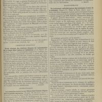 2015 - Page 2007 - Analyses. Médecine infantile. Les éruptions bulleuses chez l'enfant. (Hutinel. La Pédiatrie pratique, 25 août 1912). [B. Gayard] / Chirurgie infantile. Etude clinique des résultats éloignés de l'ostéomyélite des os longs chez l'enfant et l'adolescent. (J. A. Phélip. Th. de Paris, 1912). [J. Andrieu] / Stomatologie. Les anomalies dentaires par défaut chez l'homme. Régression et pseudo-régression. (Vichot. Th. de Lyon, 1911). [A. Herpin] / Radiothérapie. Du traitement radiothérapique des sciatiques (valeur de la méthode). (Eugène Py. Thèse de Paris, Jouve, 1912). [A. Laquerrière] / Psychiatrie. Paralysie générale avec dégénérescence amyloïde du cerveau et syndrome pseudo-bulbaire. (Mignot et Marchand. L'Encéphale, 10 juin 1912). [P. Camus]