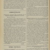2016 - Page 2008 - Analyses. Psychiatrie. Paralysie générale avec dégénérescence amyloïde du cerveau et syndrome pseudo-bulbaire. (Mignot et Marchand. L'Encéphale, 10 juin 1912). [P. Camus] / Correspondance. L'épreuve du collargol dans le diagnostic de la broncho-pneumonie tuberculeuse infantile. [Dr Quioc] / Livres nouveaux. Traitement de la diphtérie, par le Docteur Brelet. [B. Gayard] / Maladies du pancréas, de la rate et du mésentère, par G. Chavannaz et J. Guyot... [M. Lance] / Valeur de la néphrectomie dans la tuberculose rénale, par André Boeckel. [Léon Imbert]