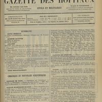 2101 - Page 2093 - Sommaire / Chronique et nouvelles scientifiques. Hôpitaux de Paris / Faculté de médecine de Paris / Facultés de médecine / Guerre