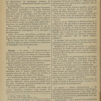 0018 - Page 6 - Revue générale. La méningite à pneumocoques ; par MM. Roger Voisin..., et Henri Stévenin... I. Historique / II. Etiologie