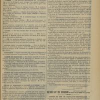 0031 - Page 19 - Chronique et nouvelles scientifiques. Distinctions honorifiques / Guerre / Marine / Hôpital civil d'Alger-Mustapha / Nomination / Société de chirurgie / Société des sciences médicales de Montpellier / Contre la morphine, la cocaïne et l'opium / Chemins de fer de Paris-Lyon-Méditerranée
