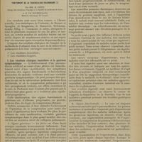 0033 - Page 21 - Les résultats cliniques de la cure de Forlanini dans le traitement de la tuberculose pulmonaire ; par MM. M. Piéry..., et B. Le Bourdellès...