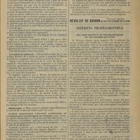 0047 - Page 35 - Chronique et nouvelles scientifiques. L'hygiène publique et la légalité / La maison du médecin / Nécrologie / Société scientifique d'hygiène alimentaire et d'alimentation rationnelle de l'homme / Clinique médicale de l'Hôpital Saint-Antoine / Intérêts professionnels. Les frais médicaux et pharmaceutiques et les salariés de l'État