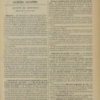 0073 - Page 61 - Médecine pratique. Un procédé simple pour arrêter les épistaxis / Sociétés savantes. Société de chirurgie. (Séance du 8 janvier 1913). Mégacolon. M. Picqué, sur deux observations présentées l'une par M. Pierre Duval, l'autre par M. Grégoire / I. Anévrisme de l'arcade palmaire superficielle à la suite d'un traumatisme sans plaie. - II. Un cas de kyste de l'ovaire avec formation d'une suppuration entre le gros intestin et le kyste. M. Robineau sur deux observations du Docteur Rastouil... / Etude sur quelques types rares de fractures du cou-de-pied. M. Chaput / Présentation de malades et de pièces. M. Morestin
