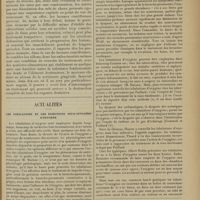 0085 - Page 73 - La stomatite mercurielle fruste ; par M. A. Herpin... / Actualités. Les inhalations et les injections sous-cutanées d'oxygène. [M. Brelet]