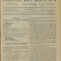 0093 - Page 81 - Sommaire / Chronique et nouvelles scientifiques. Hôpitaux de Paris / Société médicale des Hôpitaux / Guerre