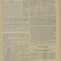 0095 - Page 83 - Chronique et nouvelles scientifiques. Guerre / Dans la presse gynécologique / Les accidents du travail / Hôpital des Enfants-Malades / Hôpital Saint-Louis / Thérapeutique. Entérite catarrhale aiguë toxique (choléra infantile)