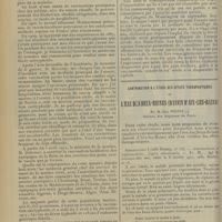0146 - Page 134 - La vaccination préventive contre la fièvre typhoïde dans les équipages de la flotte ; par M. le Professeur Chantemesse / Contribution à l'étude des effets thérapeutiques de l'eau des Deux-Reines (Bassin d'Aix-les-Bains) ; par M. Jean Pignot...