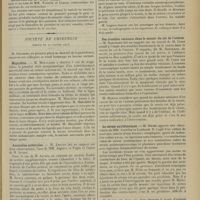 0199 - Page 187 - Sociétés savantes. Académie de médecine. (Séance du 28 janvier 1913). Déclaration de la tuberculose. M. Widal / Recherches sur la variole vaccine. M. Wurtz, en son nom et au nom de MM. Teissier et Camus / Société de chirurgie. (Séance du 22 janvier 1913). Mégacôlon. M. Mauclaire / Anomalies urétérales. M. Legueu, sur deux observations, l'une de MM. Alglave et Papin et l'autre de M. Juvara / Des troubles vésicaux dans le cancer du col de l'utérus. M. Hartmann, sur un travail de M. Cruet / Le sérum antitétanique. M. Riche, une observation de MM. Curtillet et Lombard