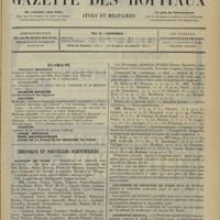 0221 - Page 209 - Sommaire / Chronique et nouvelles scientifiques. Hôpitaux de Paris / Concours de l'internat / L'Académie de médecine de Turin / Orchestre médical