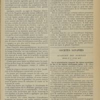 0245 - Page 233 - Quelques réactions intestinales dans l'insuffisance hépatique légère chez les enfants ; par M. H. Mauban... / Sociétés savantes. Académie des sciences. (Séance du 27 janvier 1913). Sur la minéralisation comparée des régions cancérisées du foie et des régions relativement saines. M. Albert Robin