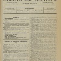 0253 - Page 241 - Sommaire / Chronique et nouvelles scientifiques. Hôpitaux de Paris / Guerre