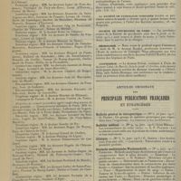 0254 - Page 242 - Chronique et nouvelles scientifiques. Guerre / Union fédérative des médecins de la réserve et de l'armée territoriale / La Société de pathologie comparée / Société de psychiatrie de Paris / Nécrologie / Conférence / Articles originaux des principales publications françaises et étrangères. Bulletin général de thérapeutique / Bulletin médical / Clinique / Deutsche medizinische Wochenschrift / Echo médical du Nord