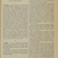 0257 - Page 245 - Revue générale. Les kystes hématiques ou hématomes de l'ovaire ; par M. André Charrier... I. Historique / II. Définition / III. Etiologie