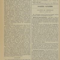 0262 - Page 250 - Revue générale. Les kystes hématiques ou hématomes de l'ovaire ; par M. André Charrier... IX. Traitement / Sociétés savantes. Société de chirurgie. (Séance du 6 février 1913). Blessure du sinus longitudinal. M. Sieur / Invagination intestinale. M. Ombrédanne, sur une observation de M. Guillaume