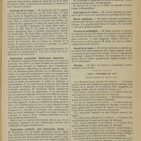 0263 - Page 251 - Sociétés savantes. Société de chirurgie. (Séance du 6 février 1913). Invagination intestinale. M. Ombrédanne, sur une observation de M. Guillaume / Carcinome de la trompe. M. Hartmann, sur une observation adressée par M. Louis Bazy / Tuberculose péritonéale. Obstruction intestinale. M. Kirmisson / Tuberculose urétérale sans tuberculose rénale. M. Hartmann / Interprétation des images diverticulaires radiographiques de l'estomac. M. Walther, sur un travail de M. Guillot / Exstrophie de la vessie. M. Gosset / Hernie ombilicale. M. Chaput / Fracture bi-malléolaire. M. Riche / Cancer de la vessie. M. Auvray / Election. M. Bazy / Prix à décerner en 1913. (Séance annuelle de janvier 1914) / Prix à décerner en 1914. (Séance annuelle de 1915)