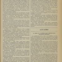 0279 - Page 267 - Trois cas de subluxations méniscales internes de l'articulation du genou ; par MM. H.-L. Rocher..., et Charrier... / Actualités. La vision et l'audition dans l'intoxication tabagique chronique. [A. Gaullieur L'Hardy]