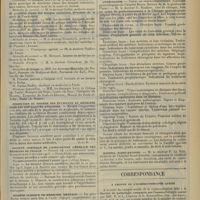 0287 - Page 275 - Chronique et nouvelles scientifiques. Distinctions honorifiques / Médaille des épidémies / Diminution du nombre des étudiants en médecine dans les universités anglaises / Société centrale de l'association générale des médecins de France / Société clinique de médecine mentale / Voyage d'études en Espagne-Portugal / Nécrologie / Gynécologie / Hôpital Saint-Antoine / Correspondance. A propos de l'isosérothérapie canine