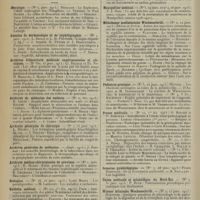 0314 - Page 302 - Articles originaux des principales publications françaises et étrangères. Aesculape / Annales de dermatologie et de syphiligraphie / Archives d'électricité médicale expérimentales et cliniques / Archives de médecine des enfants / Archives générales de chirurgie / Archives générales de médecine / Archives médico-chirurgicales de province / Biologica / Bulletin médical / Echo médical du Nord / Journal de médecine et de chirurgie pratiques / Journal des sciences médicales de Lille / Montpellier médical / Münchener medizinische Wochenschrift / Pédiatrie pratique / Presse médicale / Semaine gynécologique / Union médicale et scientifique du Nord-Est / Wiener klinische Wochenschrift