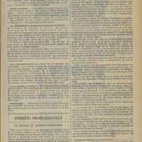 0351 - Page 339 - Chronique et nouvelles scientifiques. Cours d'instruction du service de santé / Asiles d'aliénés / Les ressources d'assistance médicale gratuite / Les administrations de l'état et le respect de l'hygiène / L'alcoolisme au Maroc / Nécrologie / Intérêts professionnels. La réforme du concours d'agrégation