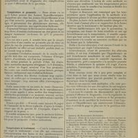 0361 - Page 349 - Revue générale. La température dans la fièvre typhoïde ; par L. Bovier et J. F. Martin... IV. Température et diagnostic / V. Température et pronostic / VI. Température et traitement