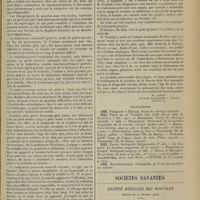 0373 - Page 361 - Actualités. A partir de quel âge peut-on entreprendre le traitement de la luxation congénitale de la hanche ? [M. Lance] / Sociétés savantes. Société médicale des Hôpitaux. (Séance du 21 février 1913). Ictère hémolytique congénital d'origine hérédo-syphilitique. MM. Ed. Fournier et Ed. Joltrain