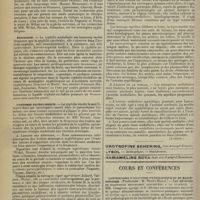 0394 - Page 382 - Notes pour l'internat. Syphilis médullaire. (A suivre) / Cours et conférences. Laboratoire d'anatomie pathologique et de bactériologie. (Professeur : M. Pierre Marie)