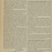 0422 - Page 410 - Actualités. La destruction pratique des moustiques sous les tropiques. (L'organisation sanitaire de Panama. Les résultats acquis). [Dr Paul Ferreyrolles] / Avis / Sociétés savantes. Société médicale des Hôpitaux. (Séance du 28 février 1913). Nouveau cas de gangrène pulmonaire bilatérale guérie par la méthode des injections intrabronchiques. M. Guisez / Ménorragies et troubles de coagulation sanguine. M. P. Emile Weil / Effets comparés du bicarbonate de soude et du chlorure de sodium sur l'hydratation de l'organisme. MM. Achard et Ribot