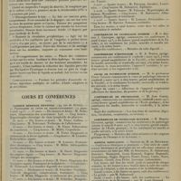 0441 - Page 429 - Pratique médicale. Traitement de l'asystolie / Cours et conférences. Clinique médicale infantile (149, rue de Sèvres) / Conférences de pathologie interne / Conférences d'histologie / Cours de pathologie interne / Conférences de physiologie / Conférences de pathologie externe / Hôpital Saint-Louis