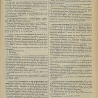 0457 - Page 445 - Cours et conférences. Clinique médicale de l'Hôtel-Dieu. (Professeur : M. Gilbert) / Clinique médicale de Saint-Antoine. (Professeur : M. A. Chauffard) / Clinique d'accouchements et de gynécologie Tarnier (89, rue d'Assas) / Enseignement de la radiologie médicale (15e année) / Laboratoire d'hygiène. (Professeur : M. Chantemesse) / Amphithéâtre d'anatomie des Hôpitaux. (Directeur : M. Pierre Sebileau...) / Hôpital Necker