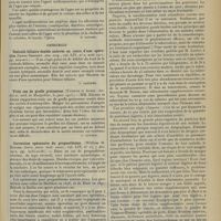 0473 - Page 461 - Analyses. Médecine infantile. L'agar-agar comme véhicule en thérapeutique intestinale. (Max Eixhorn. Arch. des maladies de l'appareil digestif...). [B. Gayard] / Chirurgie. Vésicule biliaire double enlevée au cours d'une opération (James Sherren. Ann. Surg...). [F. Gardner] / Trois cas de greffe graisseuse. (Etienne et Aimes. Soc. des sc. méd. de Montpellier...). [L. Gayard] / Correction opératoire du prognathisme. (William M. Harsha. Journ. Amer. med. assoc...). [F. Gardner] / Pratique médicale. Comment diriger l'alimentation des tuberculeux