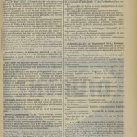 0479 - Page 467 - Chronique et nouvelles scientifiques. Ligue française pour l'hygiène scolaire / Exposition de l'éducation physique et des sports / Société clinique de médecine mentale / Les trains de secours Badois / Cours de médecine opératoire / Hôpital Lariboisière / Hôtel-Dieu / Hôpital Laennec / Conférences sur le traitement de la syphilis / A. P. M. / Avis